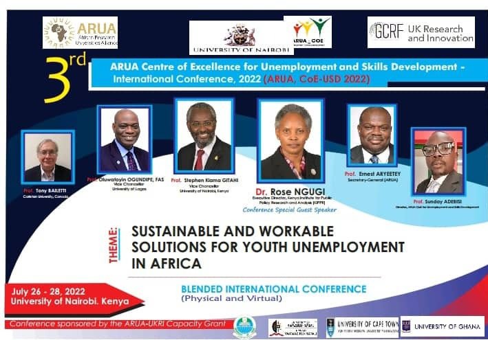 3rd ARUA Centre for Unemployment and Skills Development International Conference Inbox