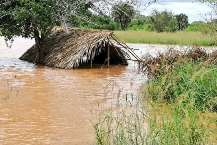 Floods in Tana River County, Kenya, May 2020. Photo; Kenya Red Cross