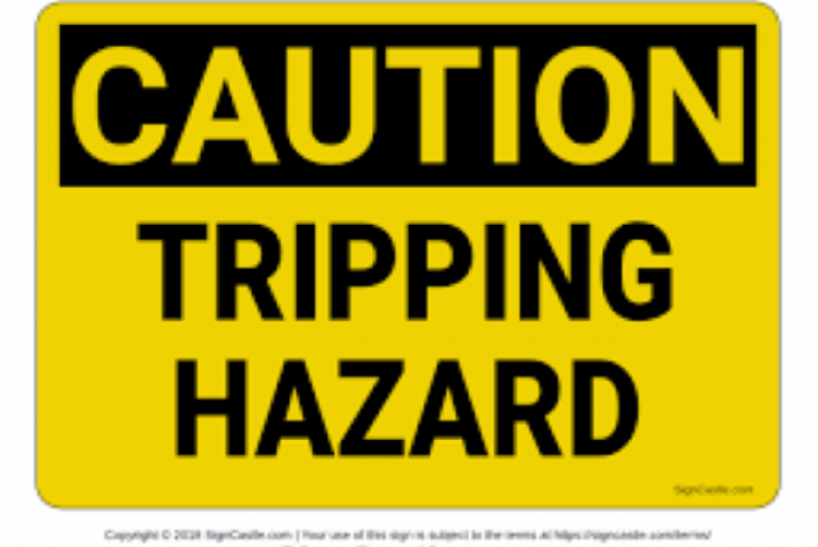 Work place Hazard warning